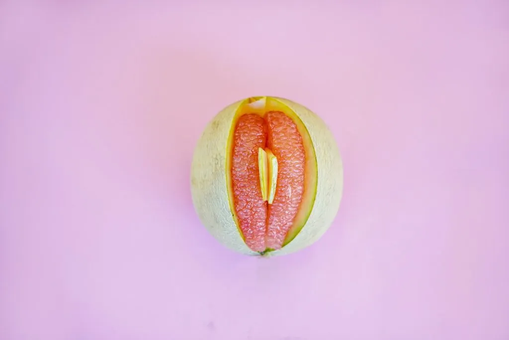 Close Up of Grapefruit