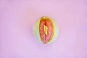 Close Up of Grapefruit